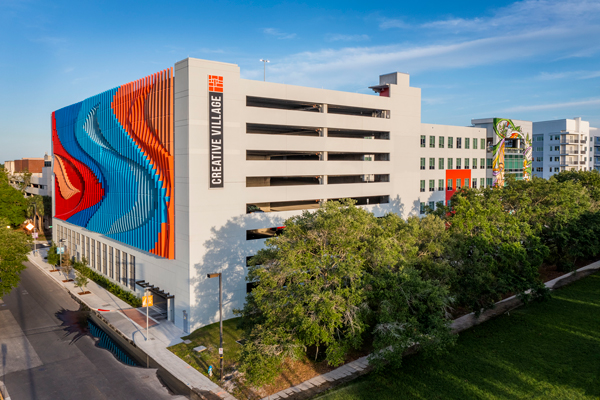 EA parking garage